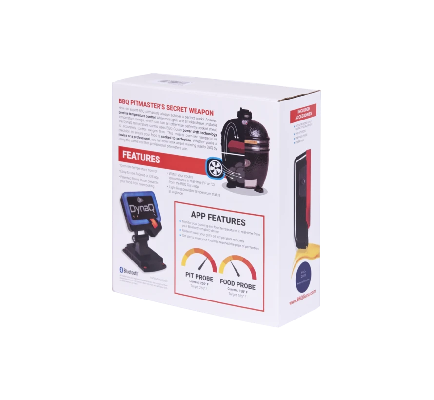 BBQguru UltraQ Bluetooth / Wifi Monolith Guru Controller 2 BBQguru UltraQ Bluetooth / Wifi Monolith Guru Controller - Afbeelding 2