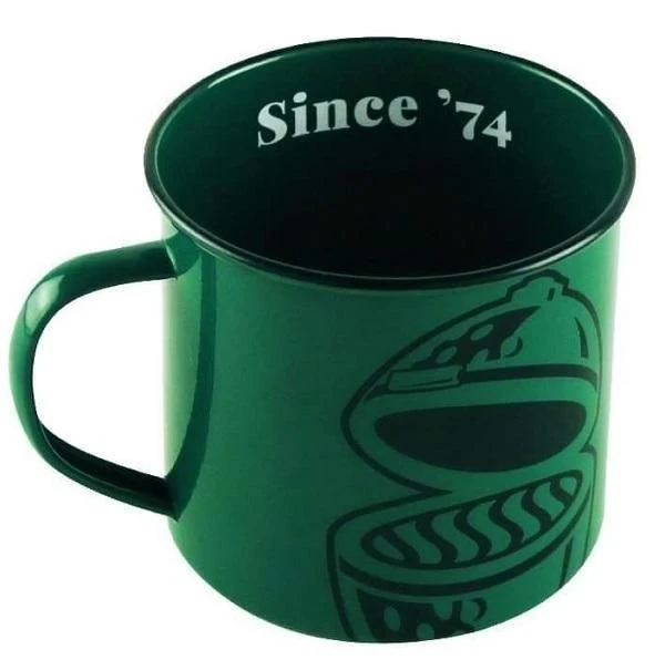 Big Green Egg Enamel Mug (vintage Geëmailleerde Mok) 2 Big Green Egg Enamel Mug (vintage Geëmailleerde Mok) - Afbeelding 2