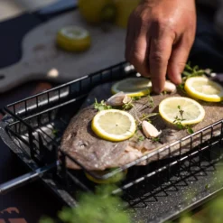 Big Green Egg Flat Basket, Platte Mand Rotisserie -Barbecue Benodigdheden Winkel big green egg flat basket platte mand rotisserie 3