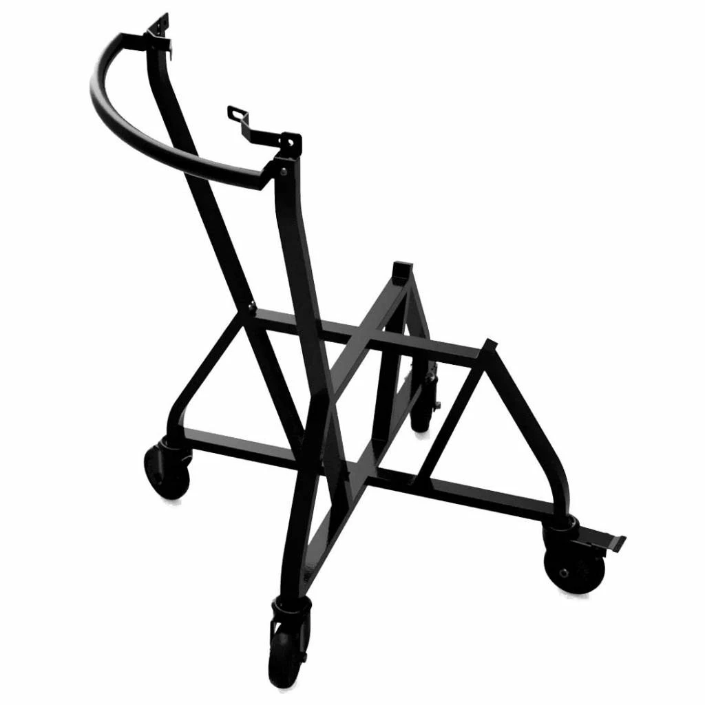 Big Green Egg IntEGGrated Onderstel Met Handler 1 Big Green Egg IntEGGrated Onderstel Met Handler