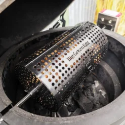 Big Green Egg Ronde Spit Mand, Tumbler Basket Voor Rotisserie -Barbecue Benodigdheden Winkel big green egg ronde spit mand tumbler basket voor 3