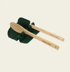 Big Green Egg Spatel Met Siliconen Mat Houten Lepel En Pannenlikker -Barbecue Benodigdheden Winkel big green egg spatel met siliconen mat houten lepe 5