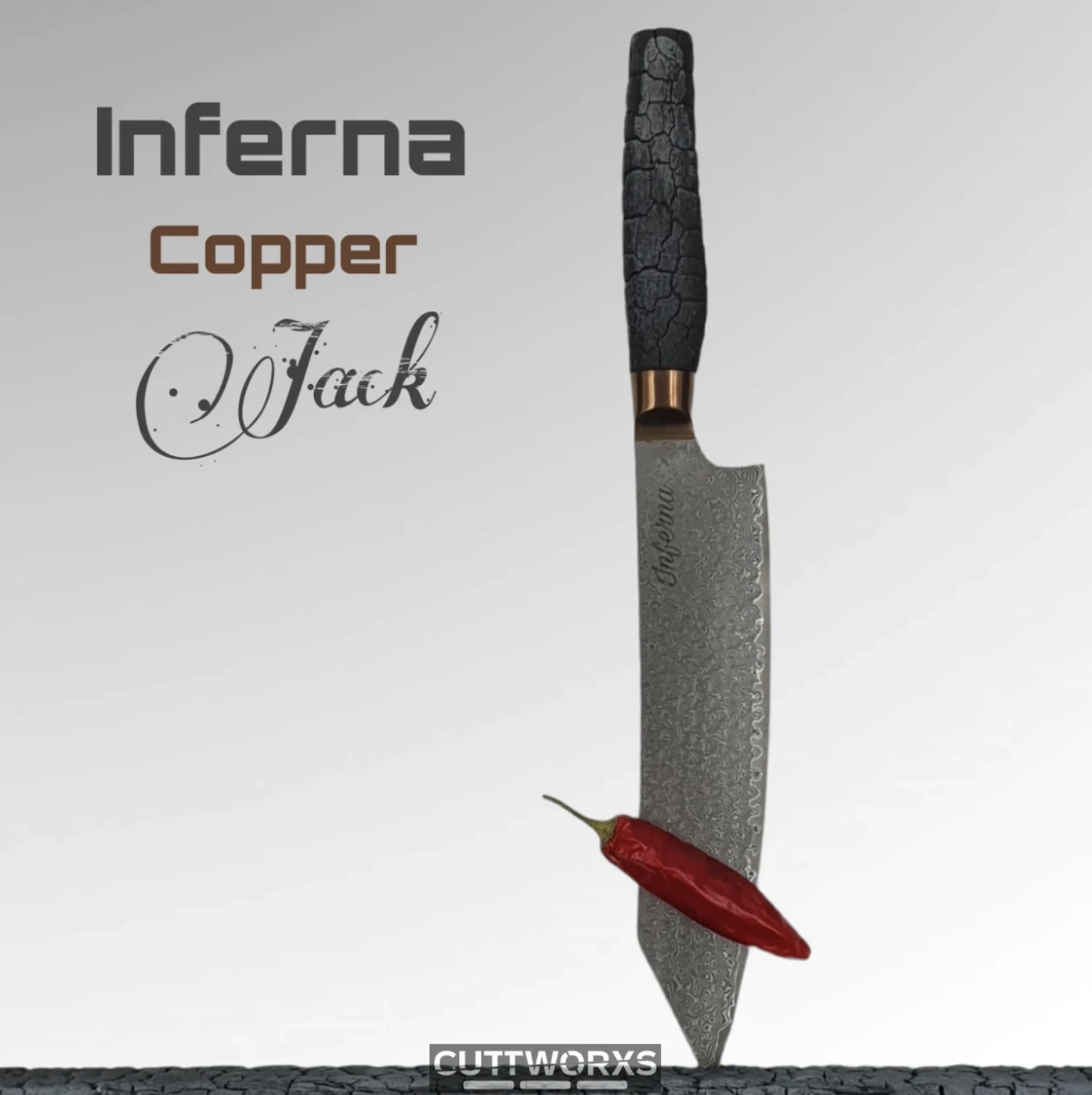 Cuttworxs Flamewood Inferna Copper Jack 1 Cuttworxs Flamewood Inferna Copper Jack