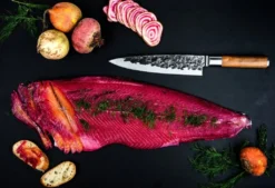 Forged Olive Koksmes 20,5cm -Barbecue Benodigdheden Winkel forged olive koksmes 205cm 3