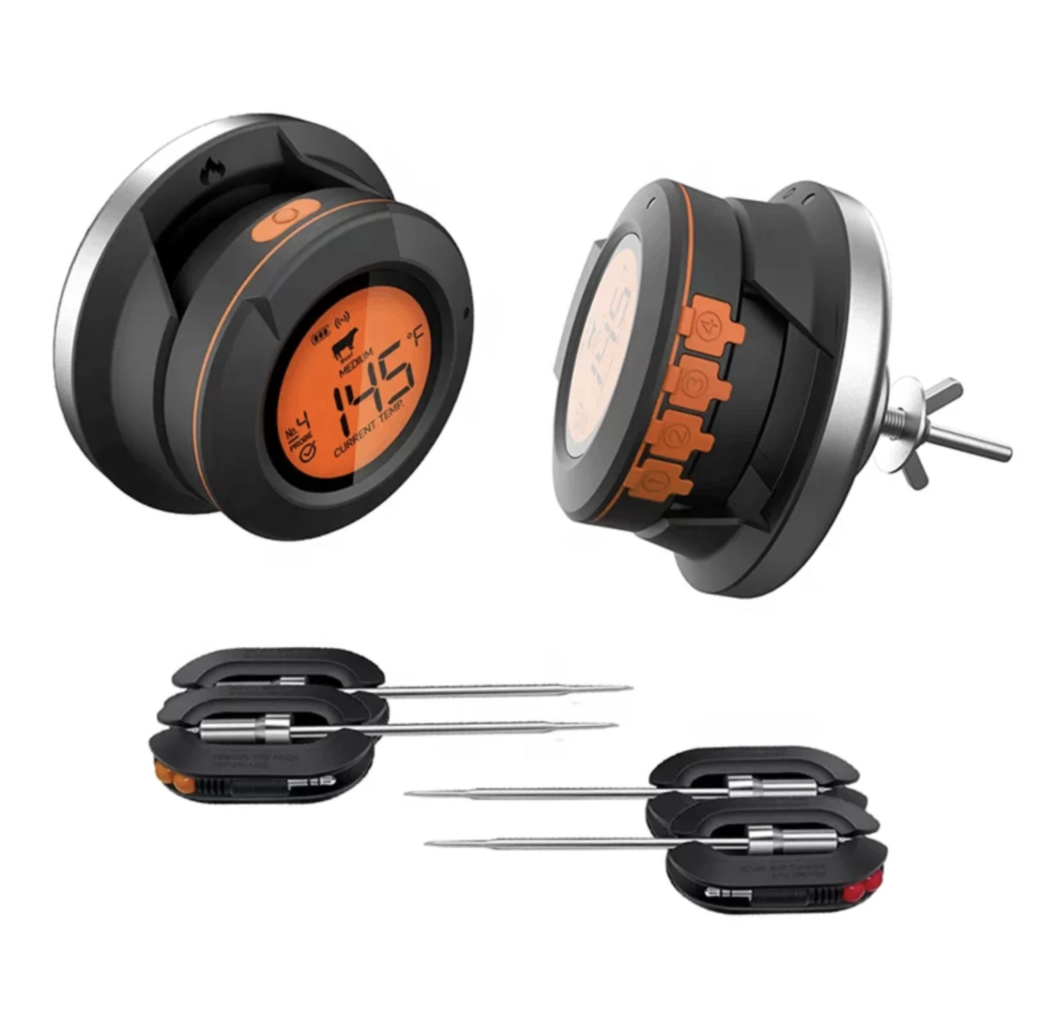 Grill Guru Bluetooth Dome Deksel Thermometer 5 Grill Guru Bluetooth Dome Deksel Thermometer - Afbeelding 5