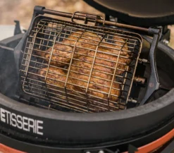 Kamado Joe JoeTisserie Basket Set Spit Mand -Barbecue Benodigdheden Winkel kamado joe joetisserie basket set spit mand 4