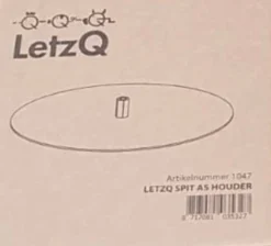 LetzQ Spit As Houder -Barbecue Benodigdheden Winkel letzq spit as houder 2