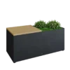 Ofyr Herb Garden Bench Black