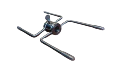 Spit On Fire Dubbele Spit Vork