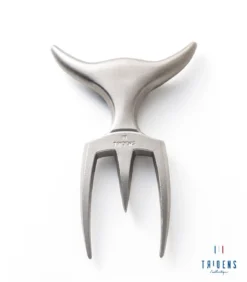 Tridens Brushed Fork In Pilo Mirror Beechwood Base -Barbecue Benodigdheden Winkel tridens brushed fork in pilo mirror beechwood base 2